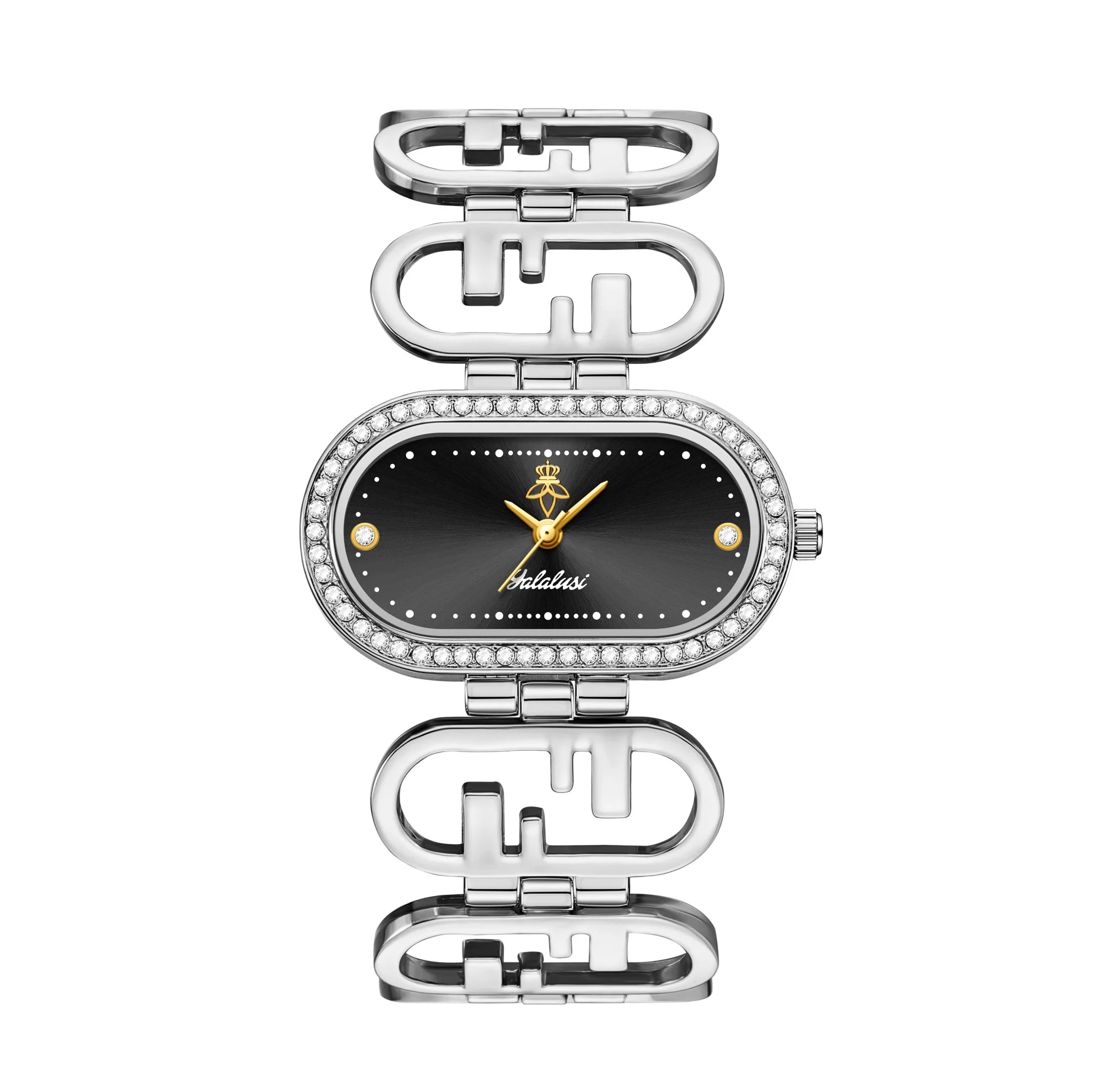 YaLaLuSi Brand Women’s Quartz Water-Resistant Watch: A Luxurious and Elegant Bracelet-Style Timepiece and Gift reloj mujer