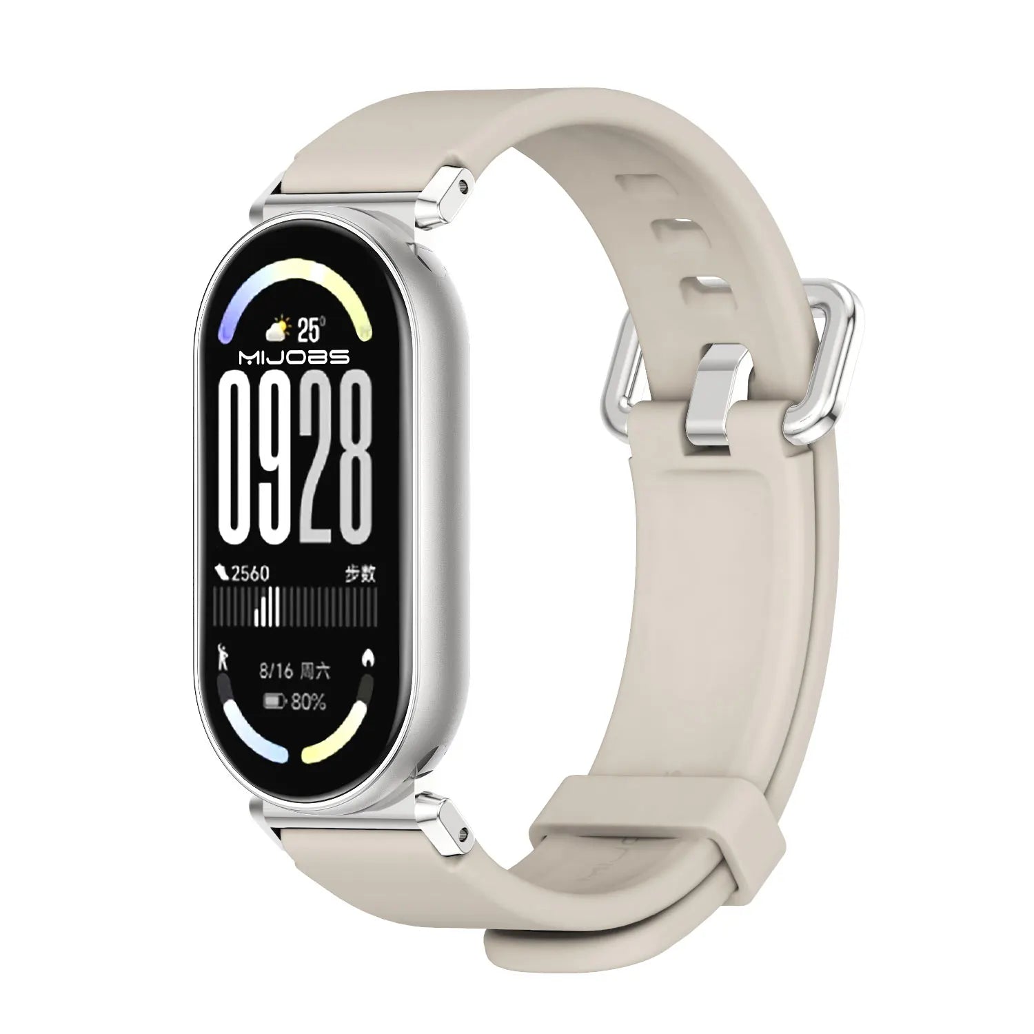 Strap for Mi Band 10 9 8 7 6 5 Watch Band for Mi Band 10 Silicone Wristband for Mi Band 9 Bracelet For Mi Band 8 Strap