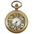 Cute Red Spade Rabbit Poker Quartz Pocket Watch Vintage Gentleman Pendant Universal Festival Gift for Boys and Girls