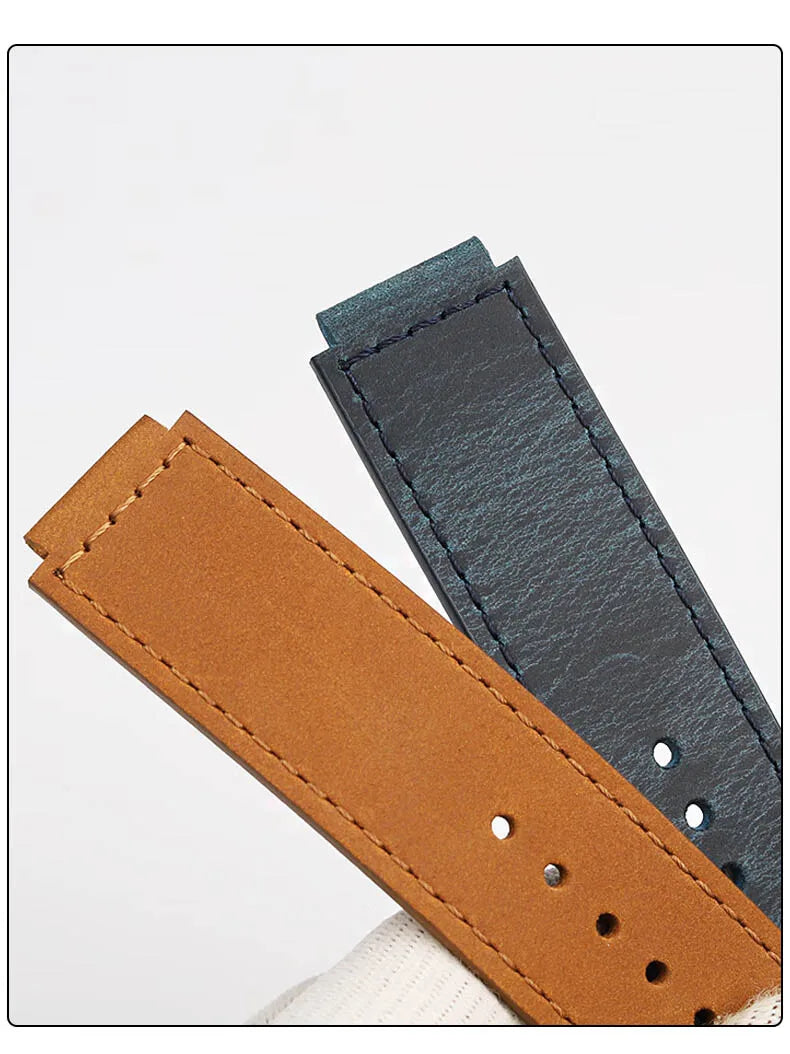 18mm cowhide Watchband for Casio small square strap AE1200/AE-1300/1500 F-108/W-218  A158/A168 vintage cowhide strap  bracelet