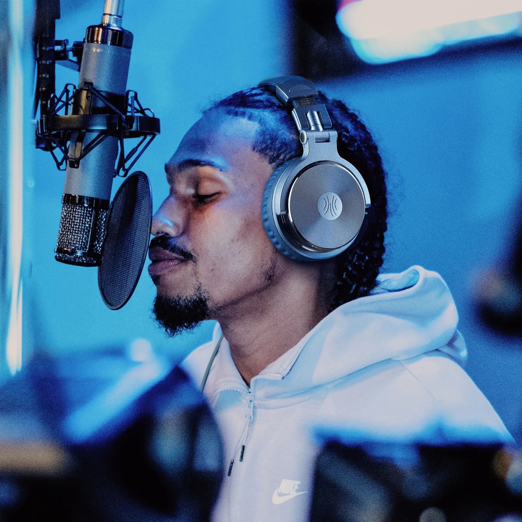 Oneodio Pro-10 Wired Headphones with 50mm Quality HiFi Drivers Stereo Big Headphones Studio Mixing Recording Monitoring Headset