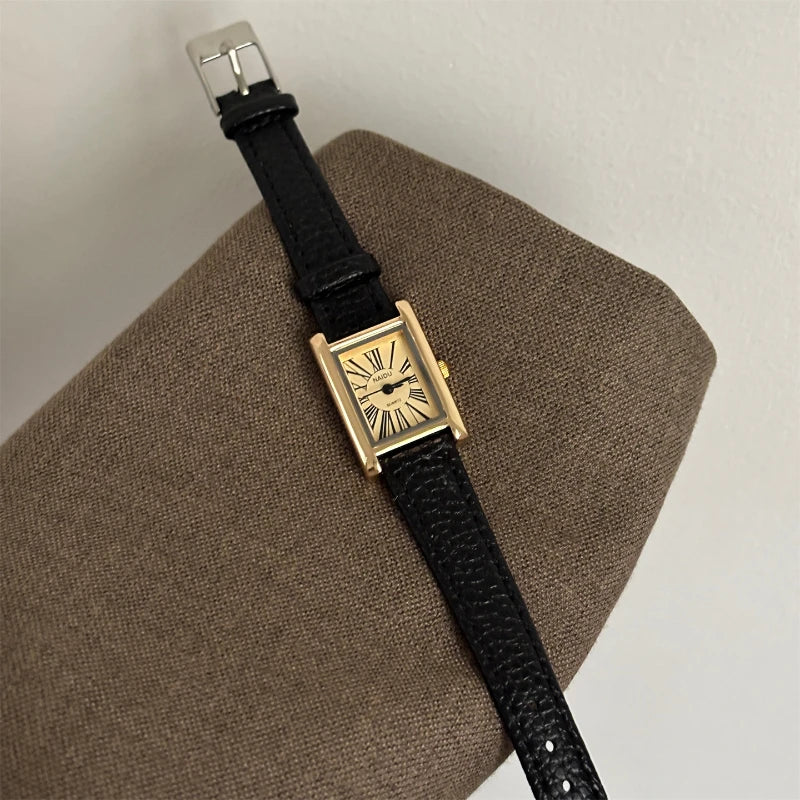 Hot Sale Women Square Dial Quartz Watch Minimalist Steel Strap Wristwatch Para Mujer Ladies Gifts Dropshipping Relógio Feminino