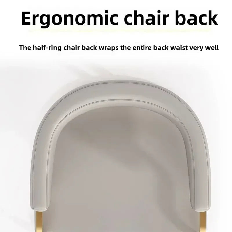 Bedroom Furniture Nordic Furniture Simple Style Dining Chair High-end Tea Chair Reception, Mahjong, Sofa Manicure, Makeup Chair