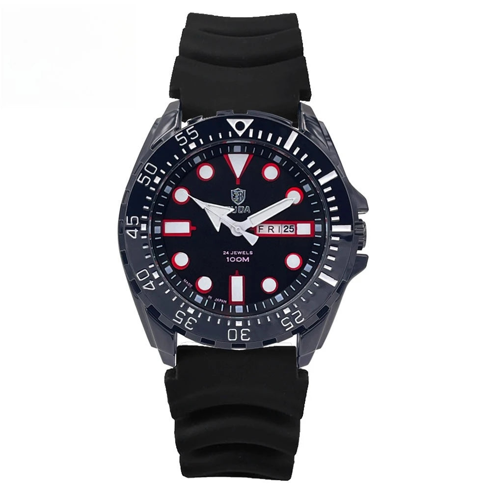 High-Quality Luxury Watch Calendar, Day, Water-Resistant, Luminous Quartz Watch Business Men's Watch Fashion Timepiece