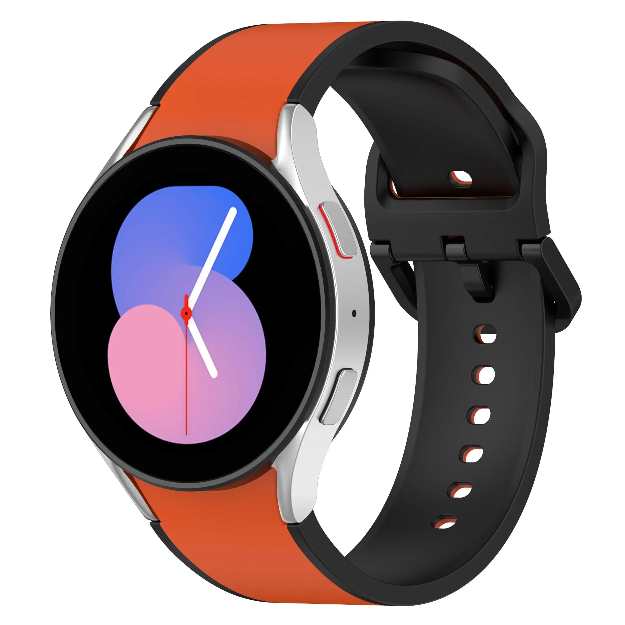 20mm Silicone Strap for Samsung Galaxy Watch 7 6 5 40mm 44mm 5 Pro 45mm Bracelet for Watch 4 6 Classic 46mm 42mm 43mm 47mm Band