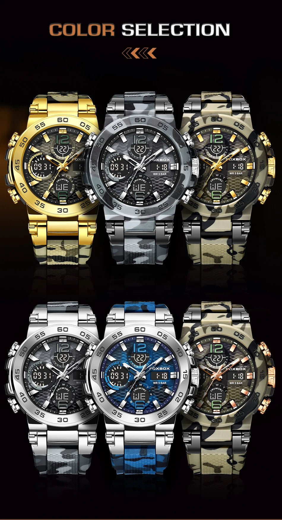 LIGE Digital Men Military Watch 50m Waterproof Wristwatch LED Quartz Clock Sports Watch Male Big Watches Men Relogios Masculino