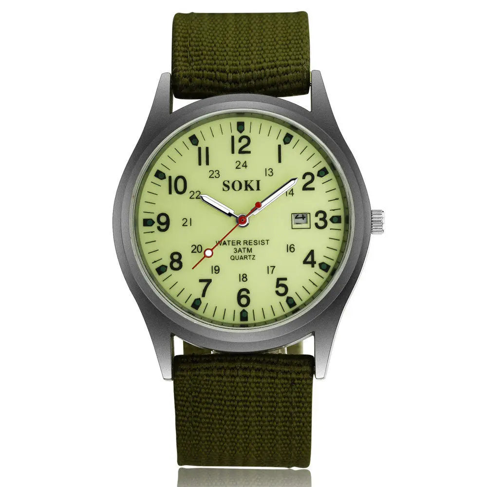 Fashion Men Watches Luxury Brand Fashion Mens Quartz Watch Luminous Hands Male Clock Big Dial Waterproof Man Wristwatch