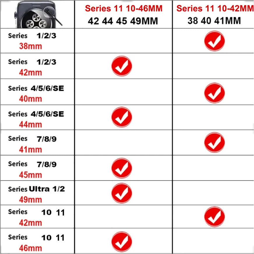 Sports Silicone Strap For Apple Watch Band Ultra 49mm 46mm 45mm 44mm 42mm 41mm 40mm Watchband for iWatch 11 10 9 8 7 6 5 4 SE