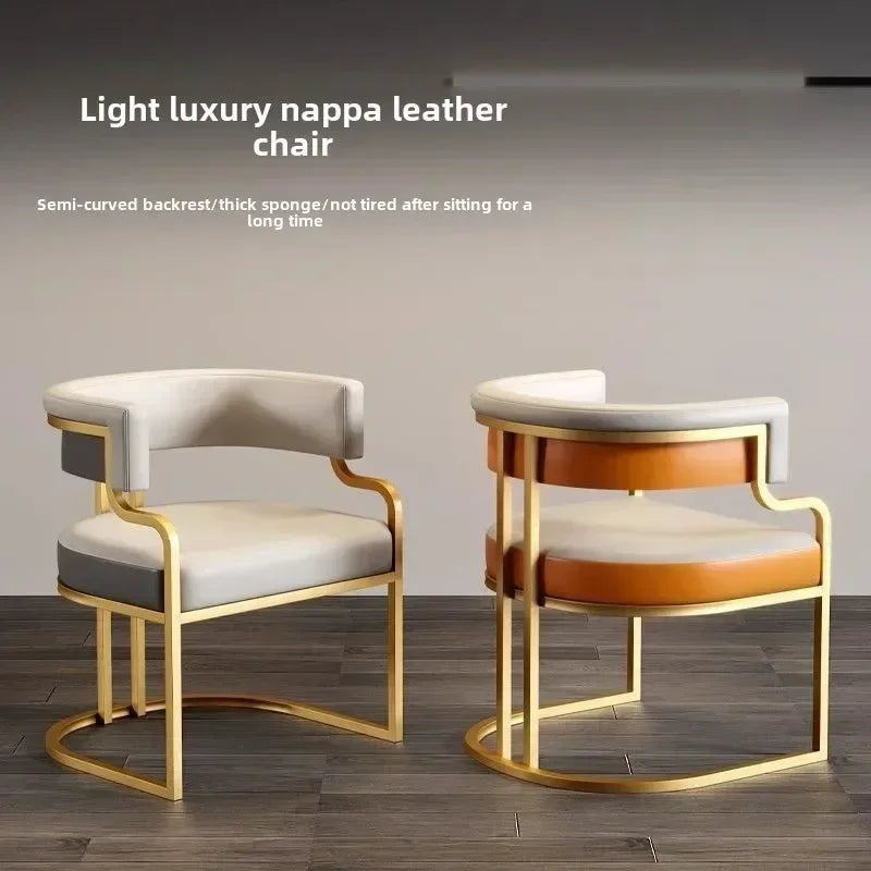 Bedroom Furniture Nordic Furniture Simple Style Dining Chair High-end Tea Chair Reception, Mahjong, Sofa Manicure, Makeup Chair