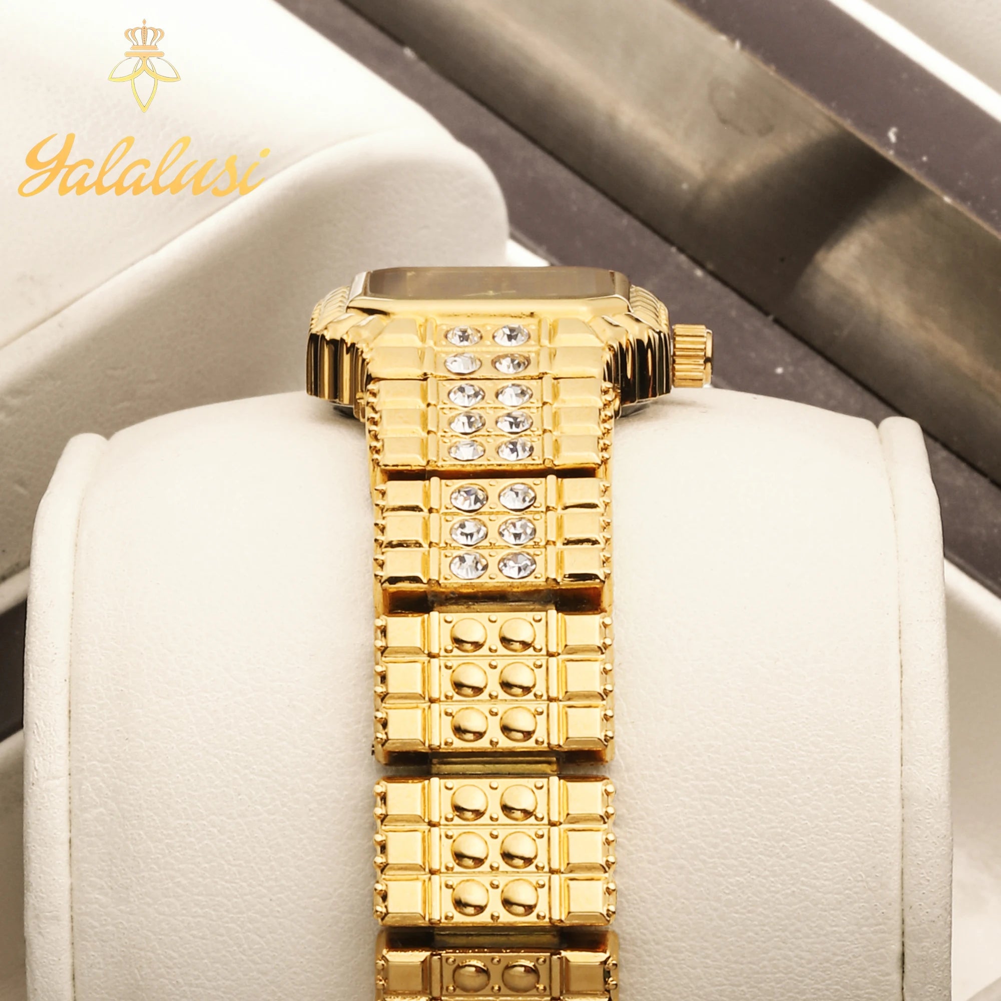 YaLaLuSiStylish ladies’ waterproof quartz watch: a luxurious and elegant bracelet watch, perfect as a gift reloj mujer montre