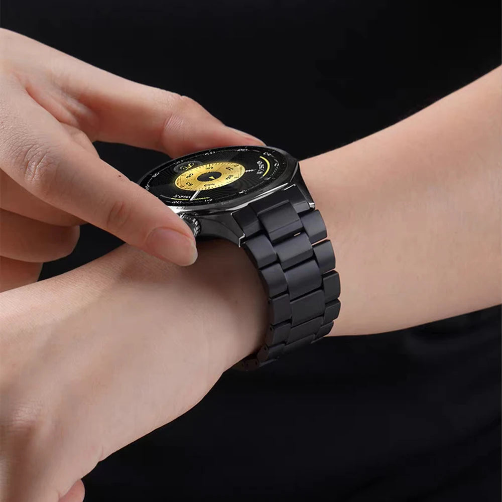 Metal Strap for Huawei Watch GT6 46mm Stainless Steel Original Wristband Correa for Huawei Watch GT6 GT5/4 46mm No Gaps Bracelet