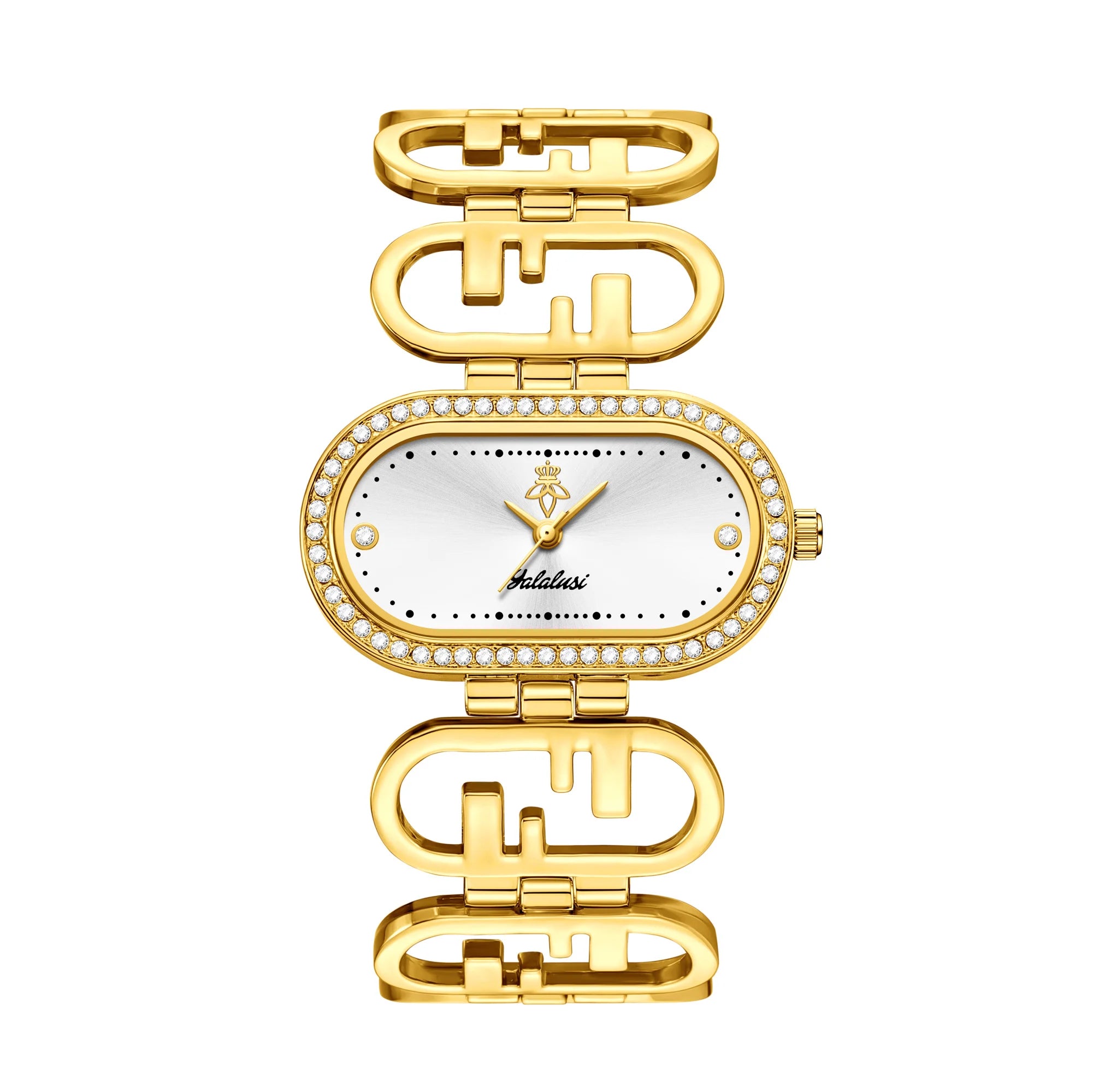 YaLaLuSi Brand Women’s Quartz Water-Resistant Watch: A Luxurious and Elegant Bracelet-Style Timepiece and Gift reloj mujer