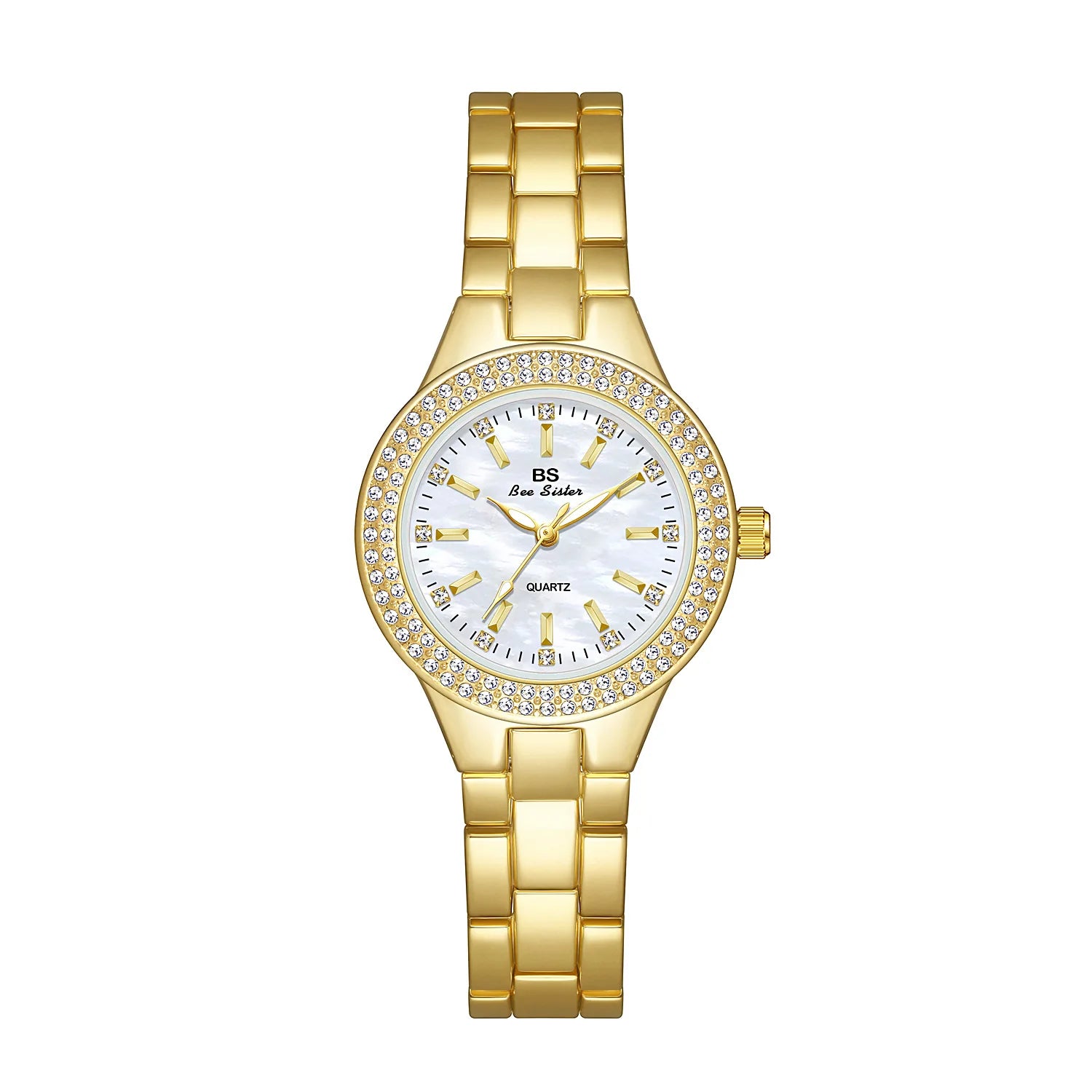Original Brand Women's Watches Fashion Diamond Quartz Watch Luxury Classic Stainless Steel Bracelet Wristwatch Famale Hot Sale