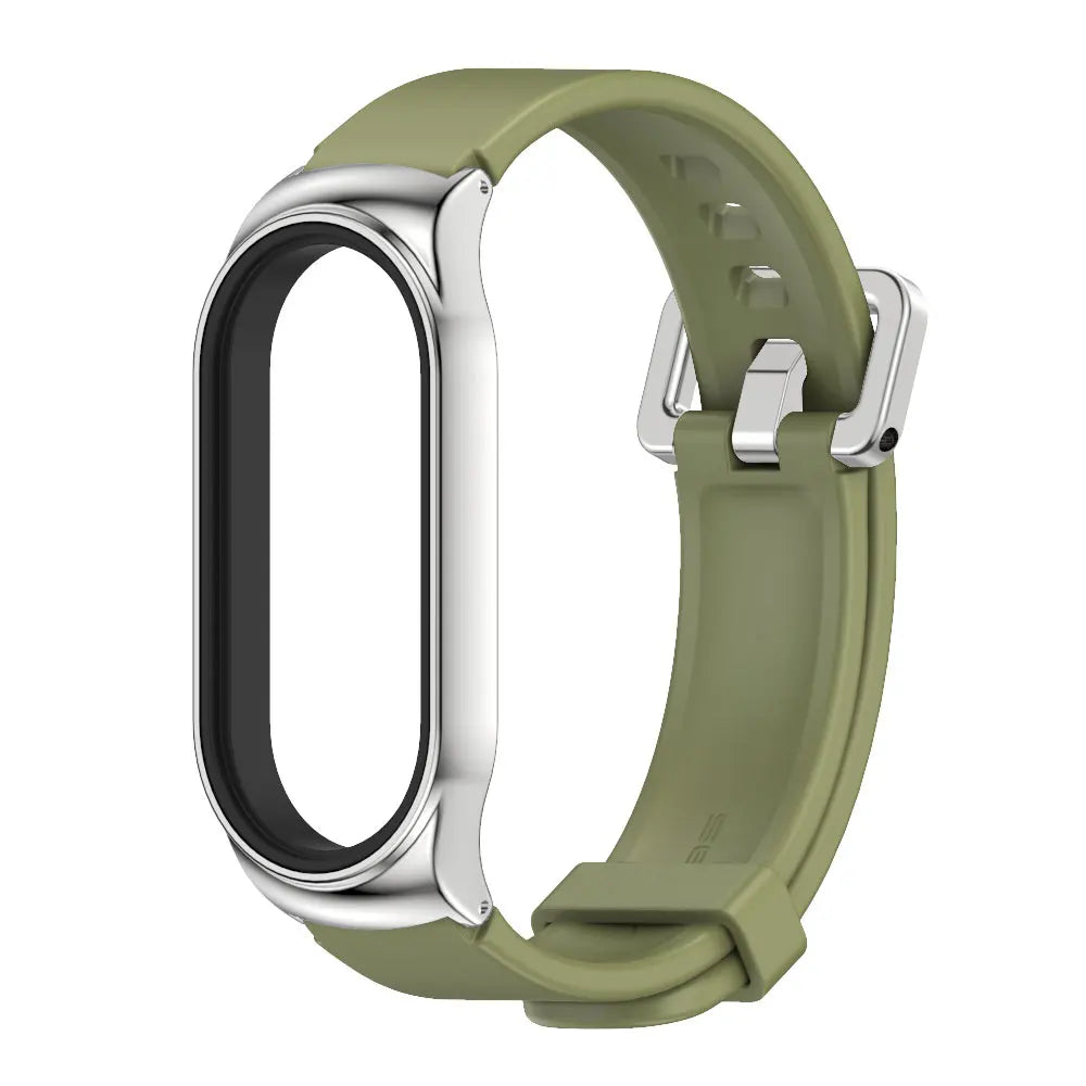 Strap for Mi Band 10 9 8 7 6 5 Watch Band for Mi Band 10 Silicone Wristband for Mi Band 9 Bracelet For Mi Band 8 Strap