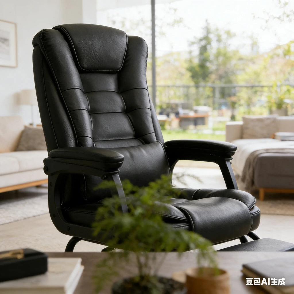 AOLIVIYA Computer Chair, Home Office Seat with Backrest, Reclining Comfortable Boss Chair for Conference Room Dormitory B638527