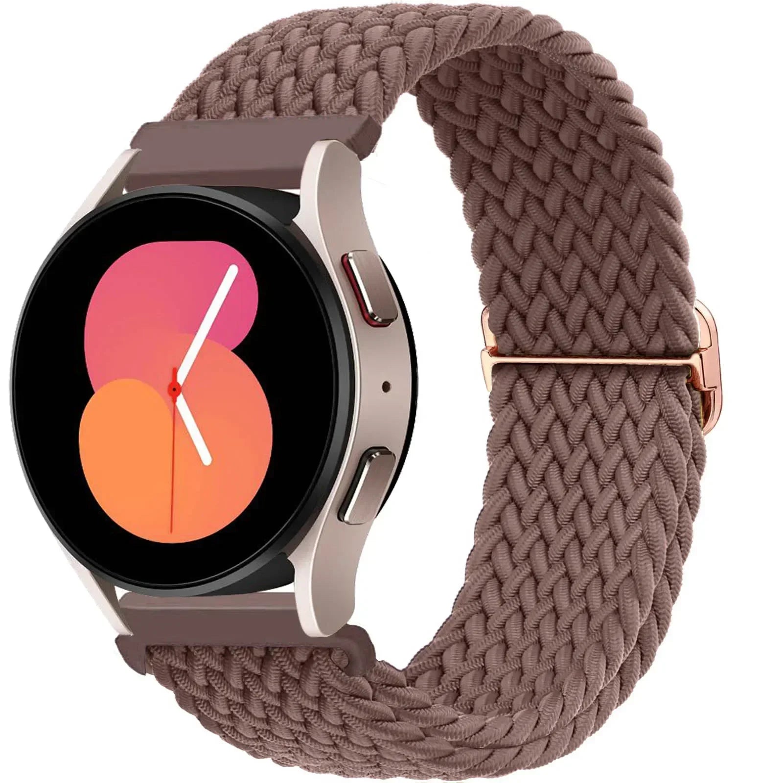 20mm 22mm Elastic Braided Nylon Strap for Huawei Watch GT6 5 4Pro 46mm Bracelet for Samsung Galaxy Watch 7 6 5 4 6/4Classic Band