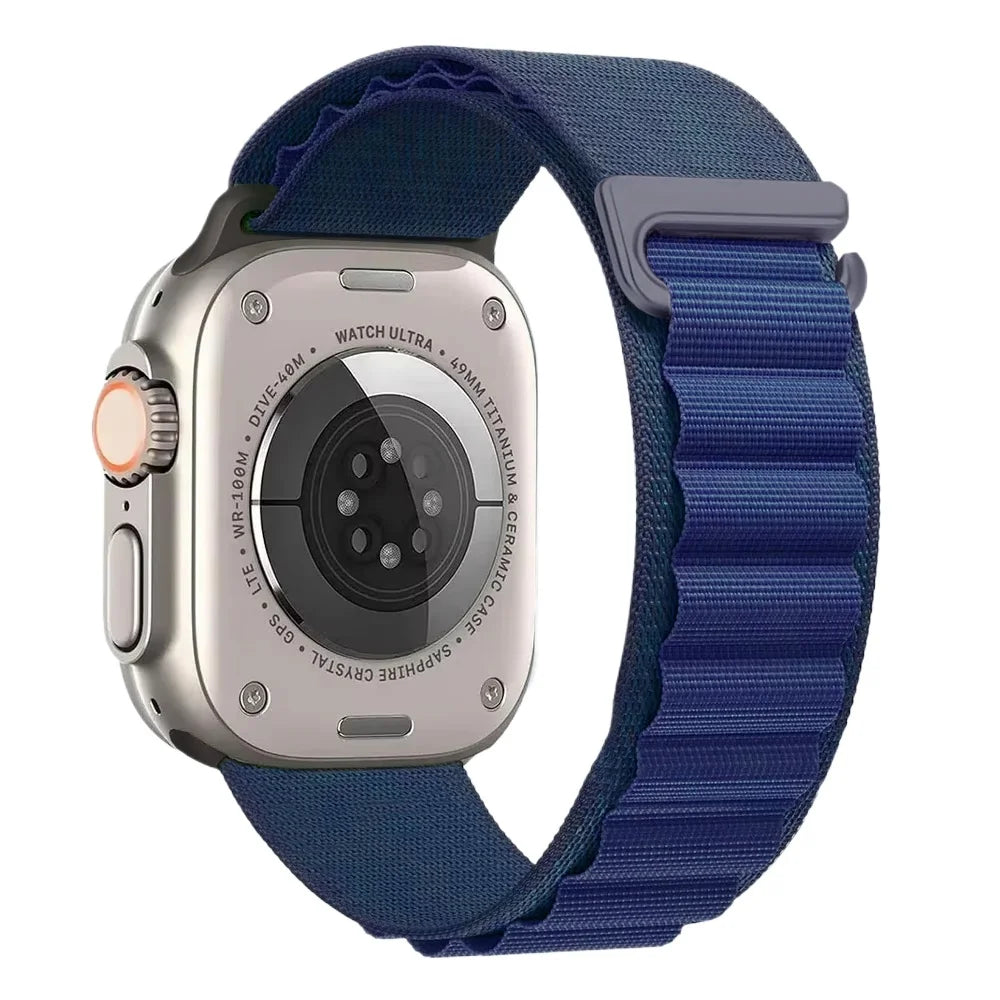 Alpine Loop Band for Apple Watch Ultra 49mm 11 10 9 8 7 46mm 42mm 45mm 41mm Nylon Wristband iWatch Series 6 5 4 SE 44 40mm Strap