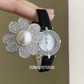 Women's flip-top watchunderstated luxuryretro styleexquisite and fashionable wristwatchhigh-end luxury women's watchwomen's gift