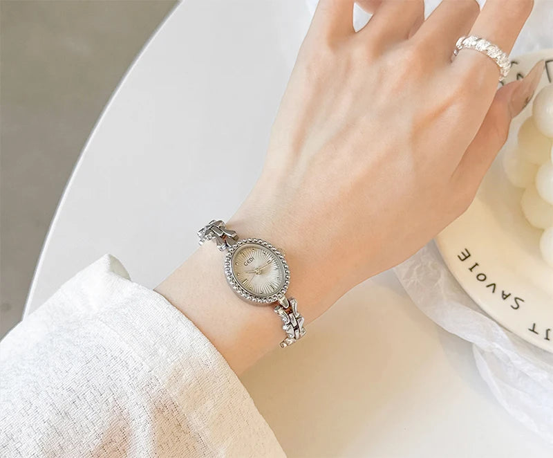 GEDI Ladies Watches Luxury Vintage Women Quartz Watch Waterproof Elegant Niche Wristwatches Fashion Watches Gifts