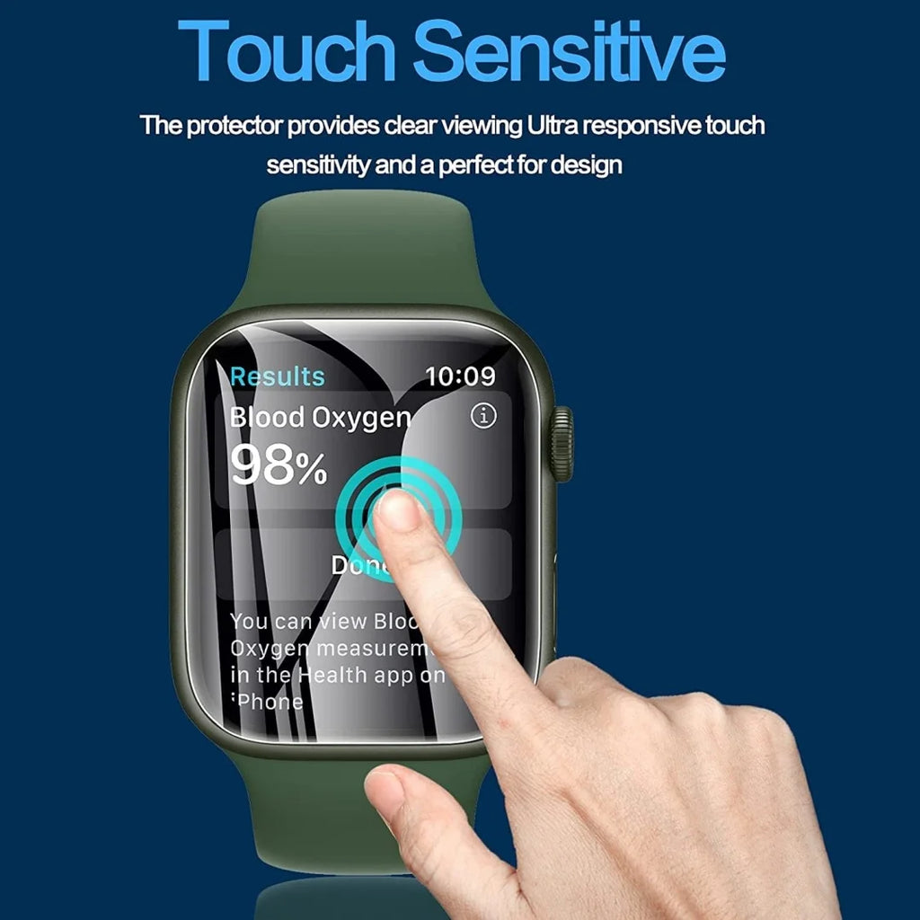 Hydrogel Film for Apple Watch 11 10 46mm 42mm 5 6 SE 3 40 44 42 38MM Screen Protector for Apple Watch Ultra 49MM 7 8 9 41MM 45MM