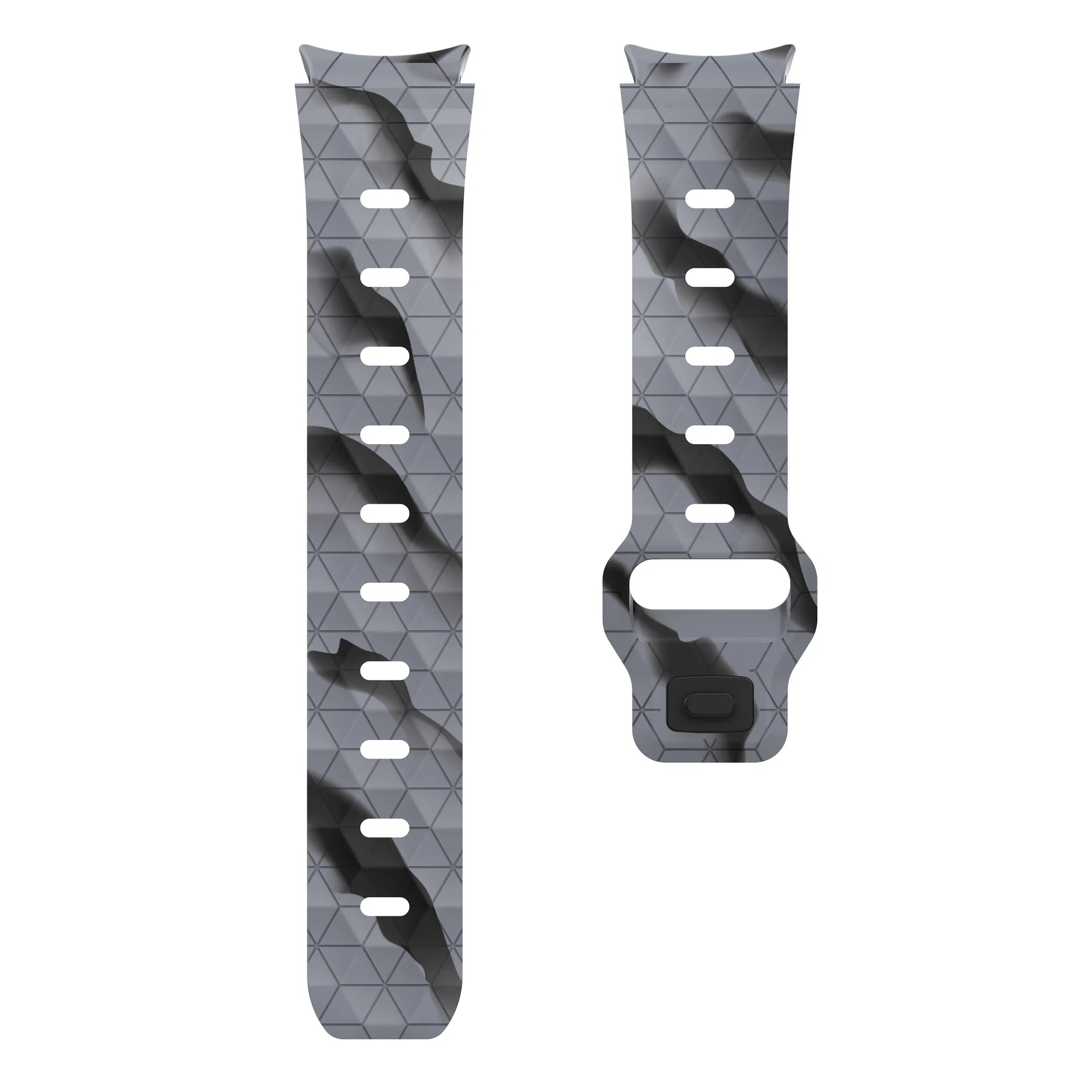 Silicone Strap for Samsung Galaxy Watch 7 6 5 4 40mm 44mm Football Pattern Bracelet Wristband for Watch 6-4 Classic 47mm 46mm