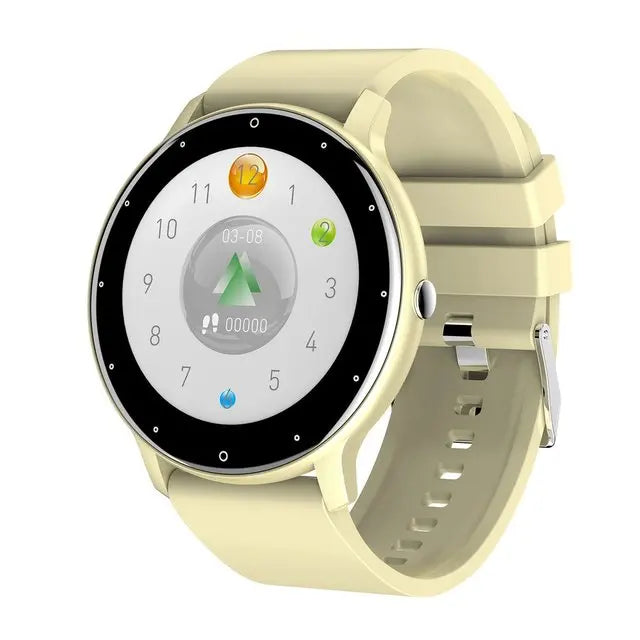 ZL02 Men Smart Watch Full Touch Screen Fitness Tracker IP68 Waterproof Sport Smartwatch BT Call Wrist Watches for Men Women 2026