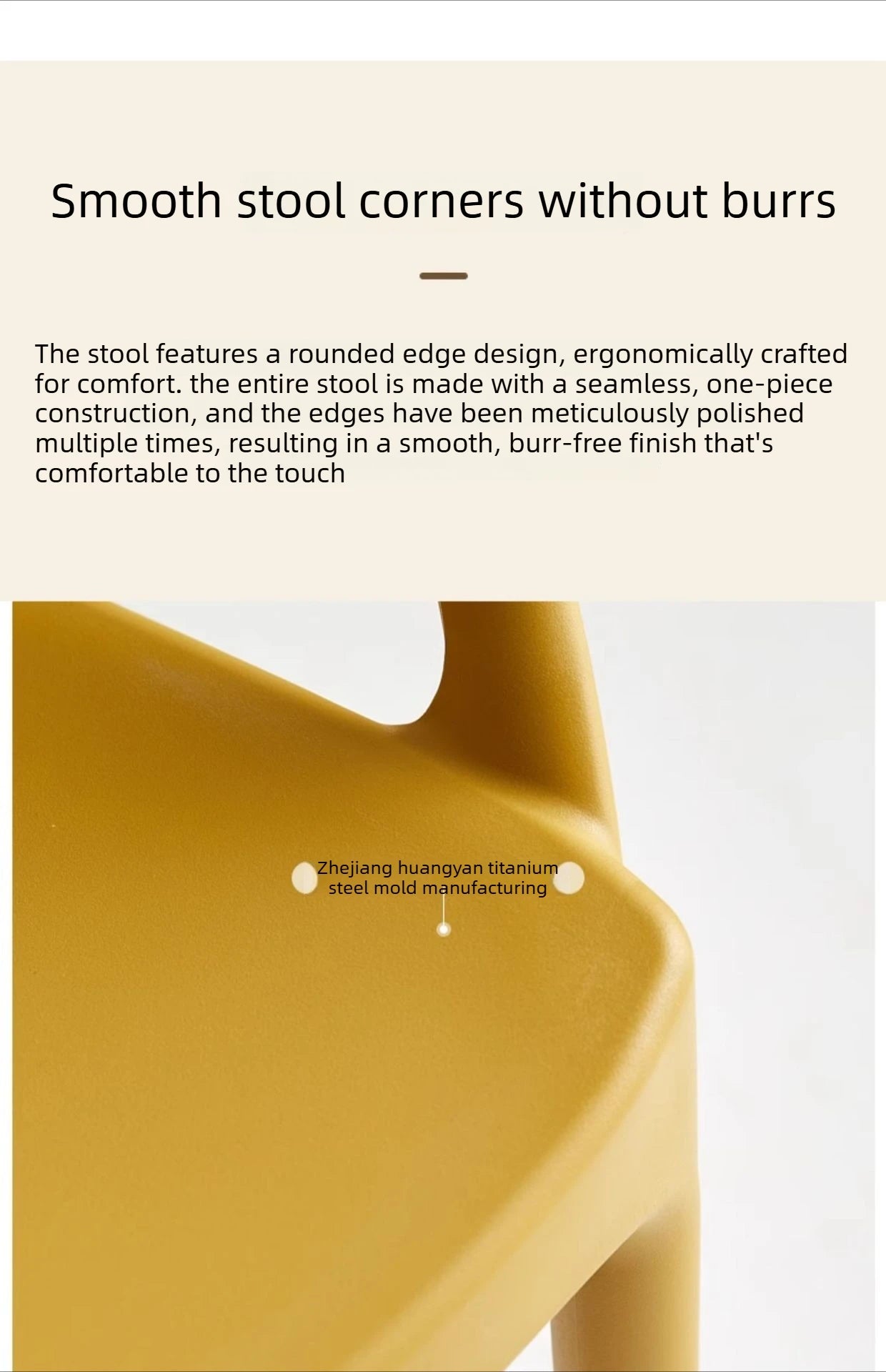 Plastic Chair Backrest, Home Thick Backrest Chair, Casual Nordic Minimalist Dining Chair, Restaurant Chair, Outdoor Armchair