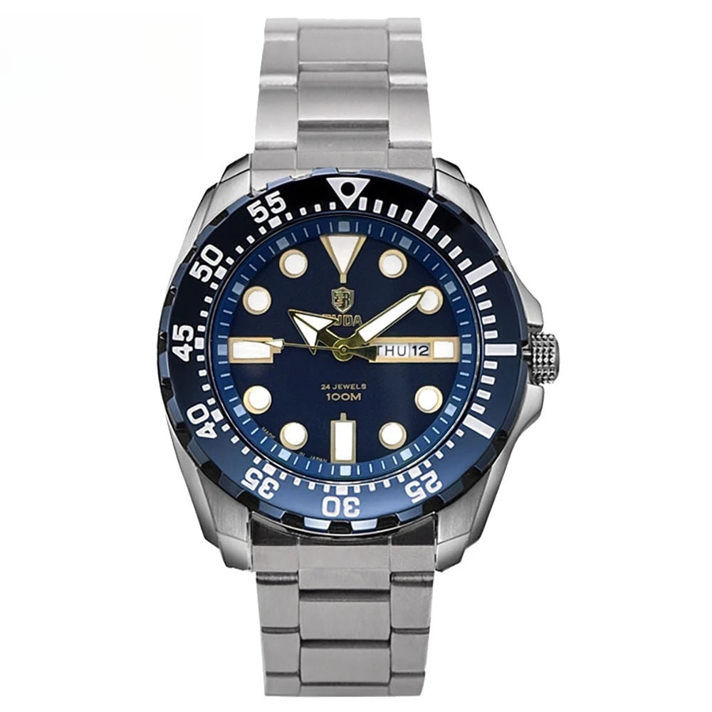 High-Quality Luxury Watch Calendar, Day, Water-Resistant, Luminous Quartz Watch Business Men's Watch Fashion Timepiece