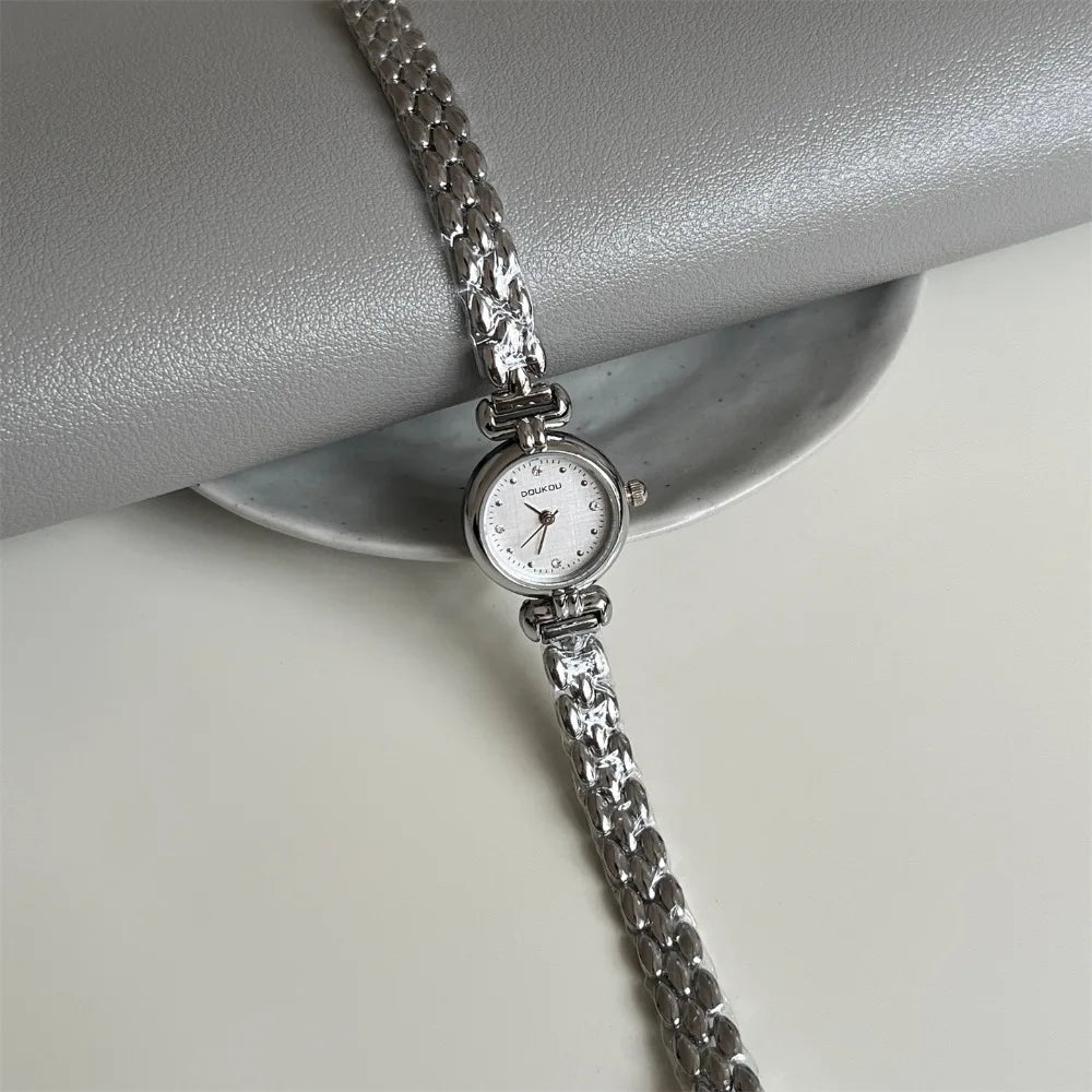 Brand Women Watch Luxury Small Dial Gold Watch Fashion Bracelet Quartz Wristwatches Dropshipping Clock Gift Relojes Para Mujer