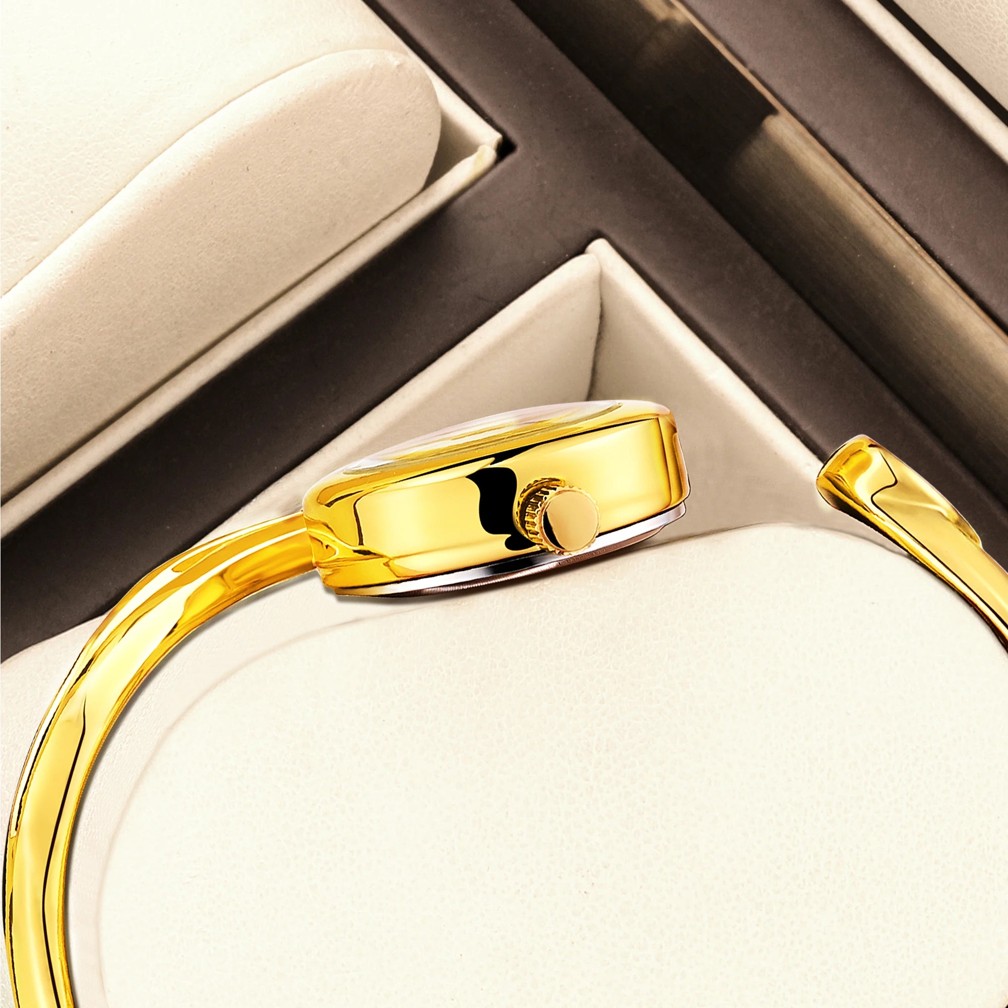 Women's Fashion Watch Brand: Light Luxury Diamond-Studded Design Quartz Watch with Waterproof Bracelet Gift reloj mujer LX1080