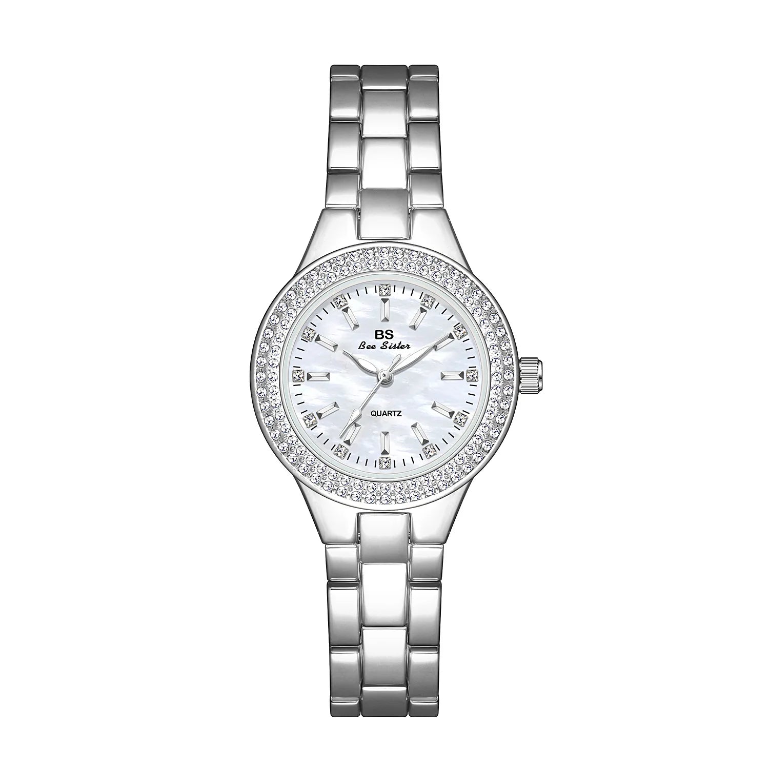 Original Brand Women's Watches Fashion Diamond Quartz Watch Luxury Classic Stainless Steel Bracelet Wristwatch Famale Hot Sale