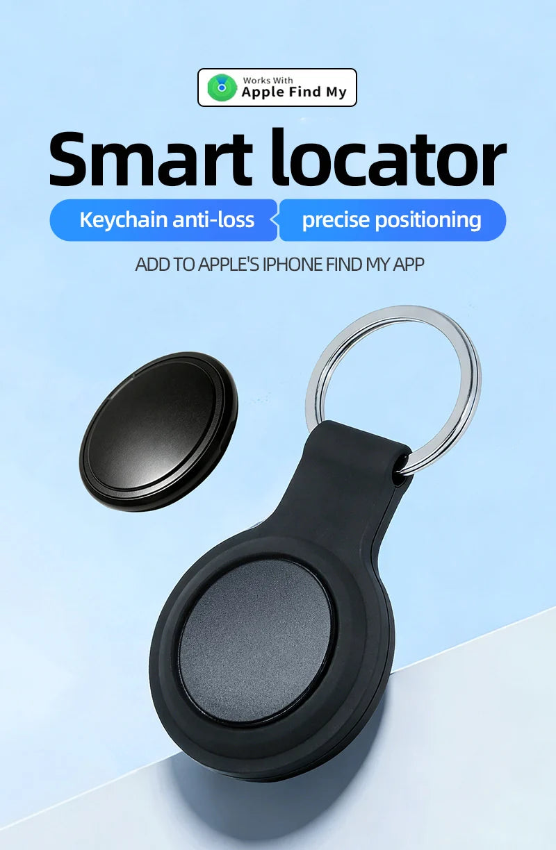 Smart iOS GPS Tracker Tag Suitable For Apple iOS Airtag Anti Loss Locator Car Key Bicycles Elderly People Pets Anti Loss Tracker