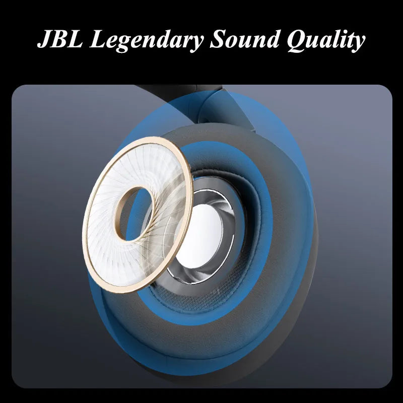JBL TUNE 720BT Original Authentic Wireless Bluetooth Over-ear Style Headphones Foldable Multi-point Connection for Sports Music