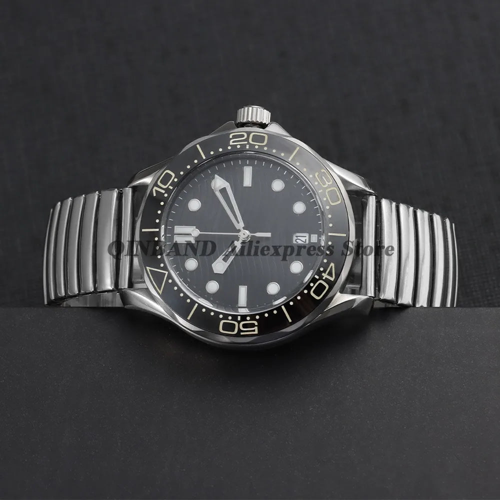 12mm 14mm 16mm 18mm 20mm 22mm Expansion Stainless Steel Watch Strap Elastic Metal Watchband Universal Men Women Watches Bracelet