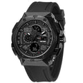SMAEL Men's Sport Digital LED Watch Dual Time Stopwatch Alarm Clock 50M Waterproof 8113 Wristwatch Sports Army Military Watches