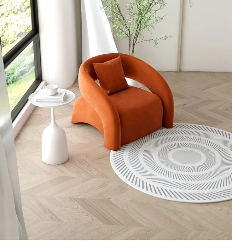 New Sofa, Living Room, Single Person, Light Luxury, High-end Reception, Small Sofa, Beauty Salon, Lazy Leisure Chair Furniture