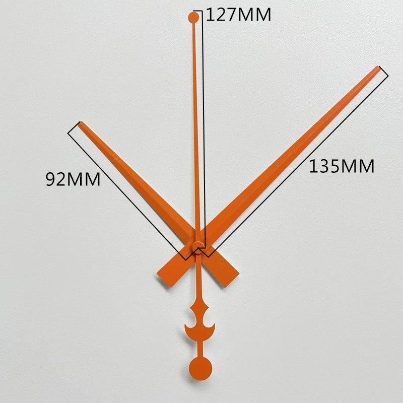 Mute DIY Wall Clock Movement Mechanism with Clock Hands Silent Kit Battery Operated Watch Repair Parts Replacement Set