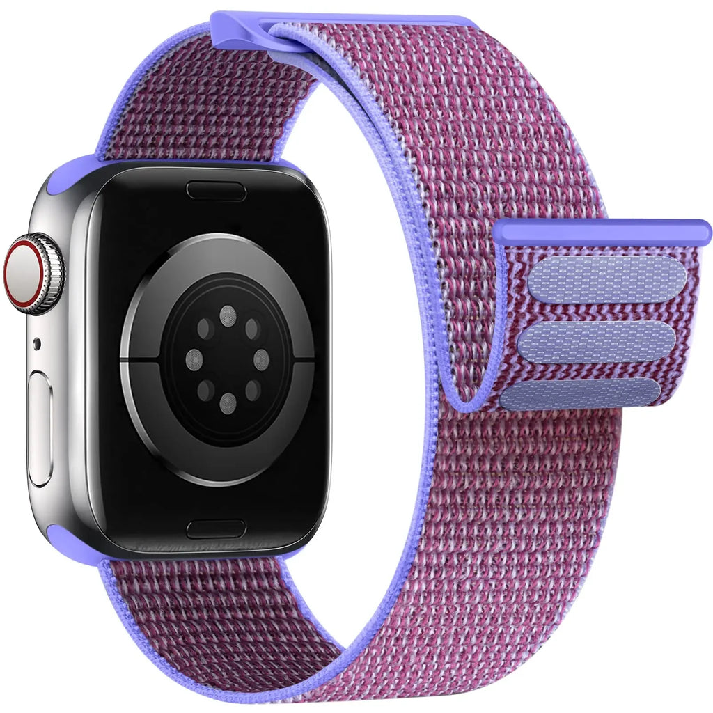 Nylon Loop Strap for Apple Watch Band 46mm 40mm 44mm 45mm 42mm 41mm 38mm Smart Belt Bracelet for IWatch Ultra 49mm 8/7/6/SE/5/4