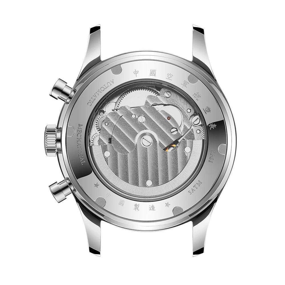 SEAKOSS 40mm 1963 Men's Watch  Automatic Mechanical wrist watch seagull ST1654 Movement Calendar Week Display Air Force watches