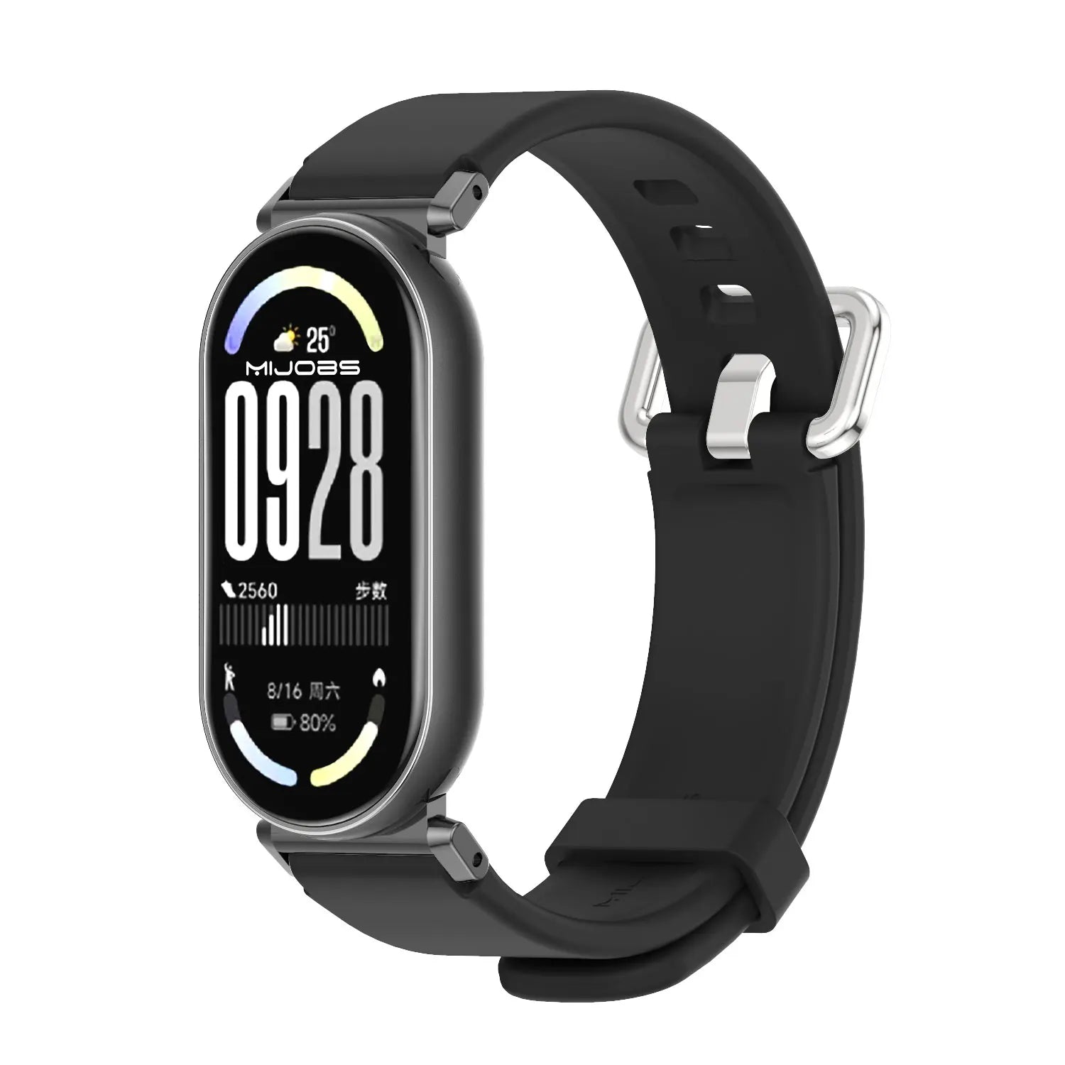Strap for Mi Band 10 9 8 7 6 5 Watch Band for Mi Band 10 Silicone Wristband for Mi Band 9 Bracelet For Mi Band 8 Strap