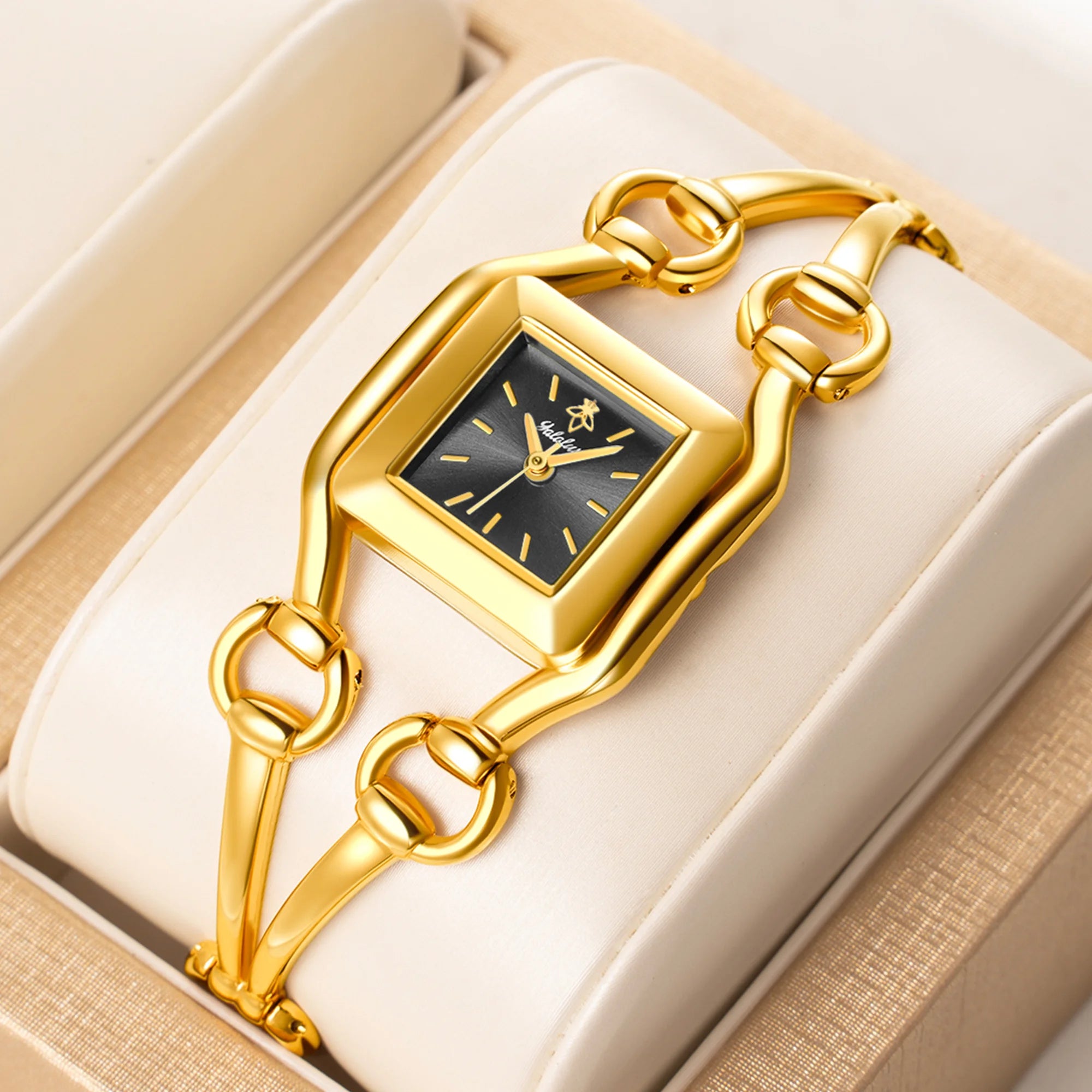 Women's Fashion Bracelet Watch: Water-resistant Quartz Timepiece – A Luxurious and Elegant Gift reloj mujer montre