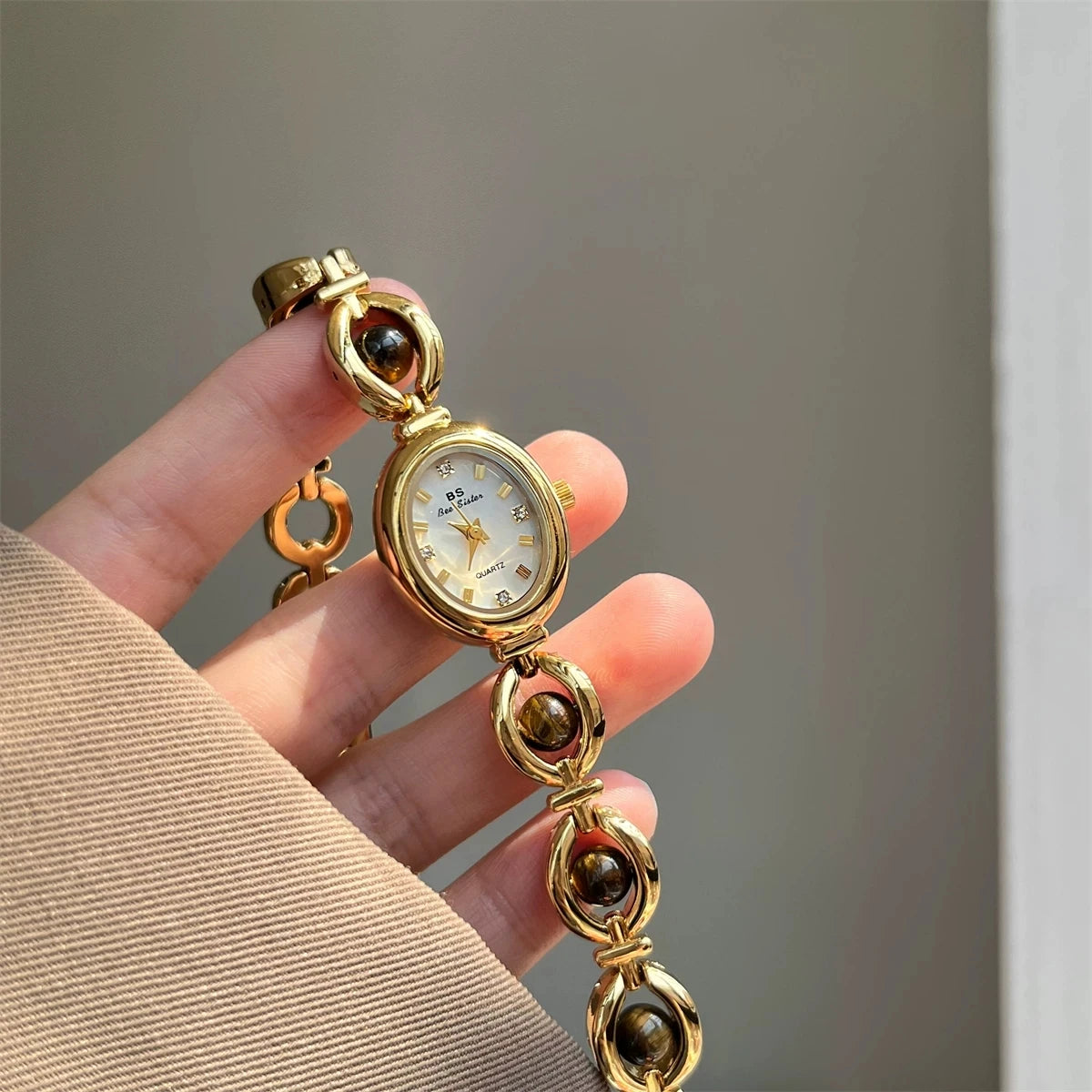 BS bee sister Woman Watches Luxury Fashion Dress Elegant Quartz Women's Wristwatch Clock