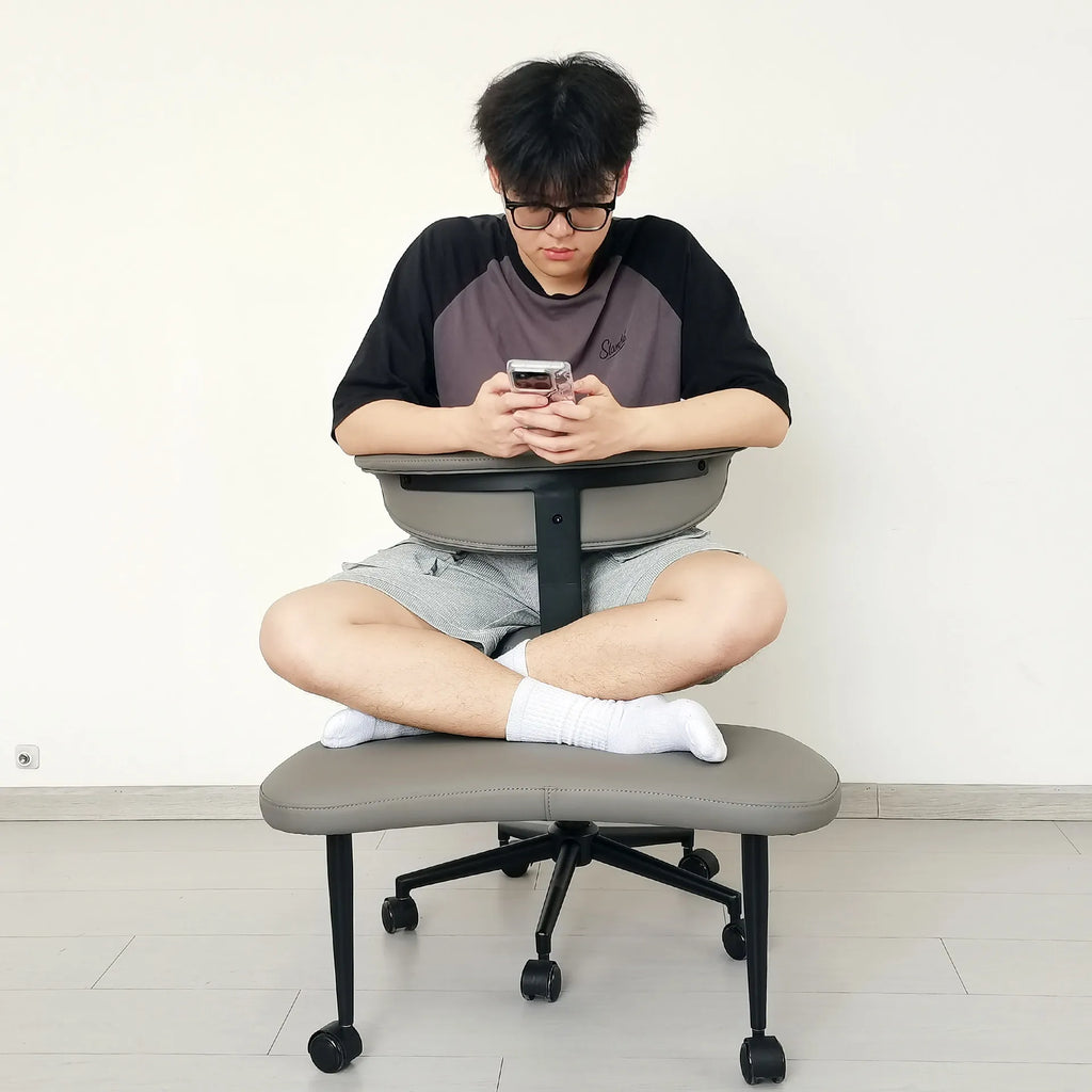 With backrest meditation yoga profiled computer office chair comfortable sedentary not tired cross-legged chair