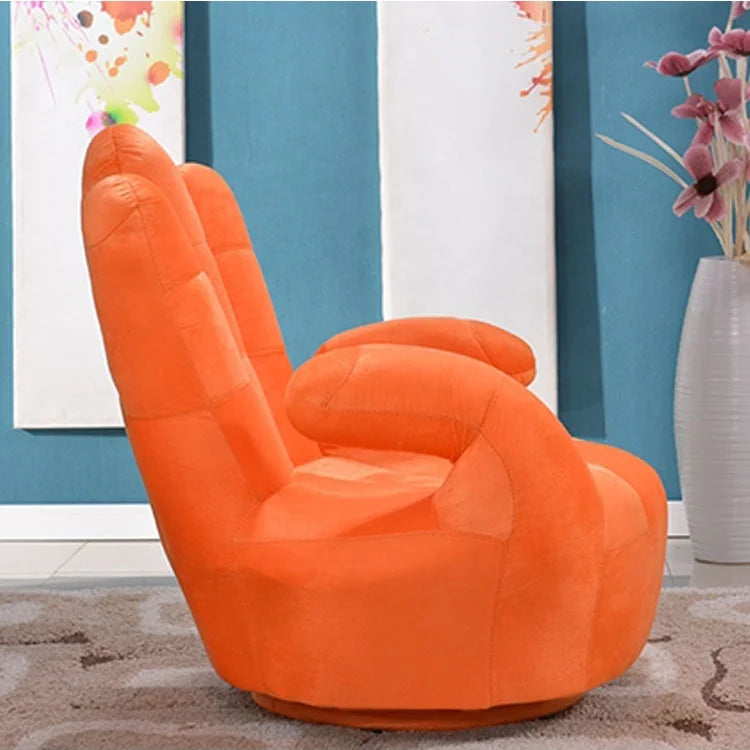 #2020 New Living Room European Style Fabric Velvet Hand Chair Casual Passion Chair