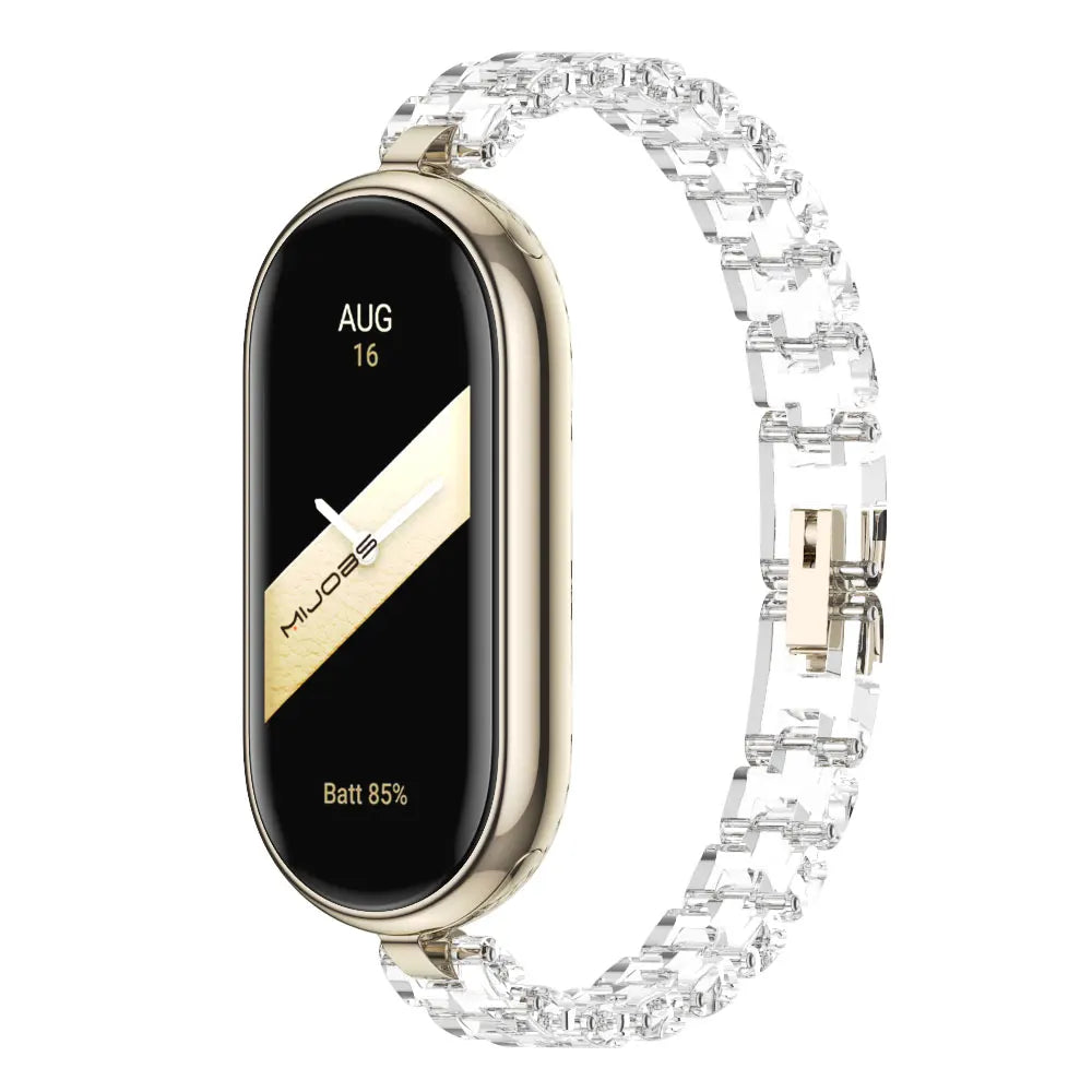 Strap for Mi Band 10 9 8 7 6 5 Watchband for Xiao mi Smart Band 9 Strap for Mi Band 8 Leather Wristband For Mi Band 7 Correa