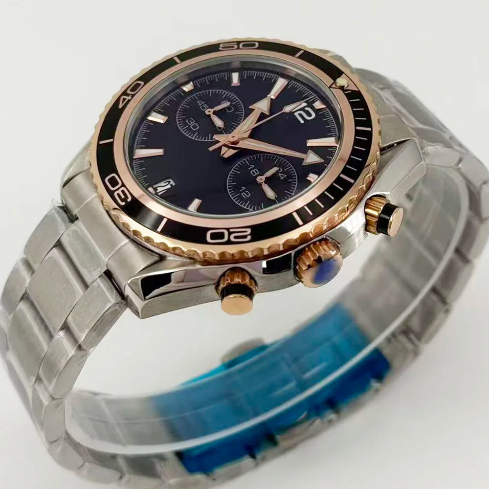 2026 new model men's luxury wristwatch VK64 chronograph, men's quartz watch, water-resistant stainless steel men's watch