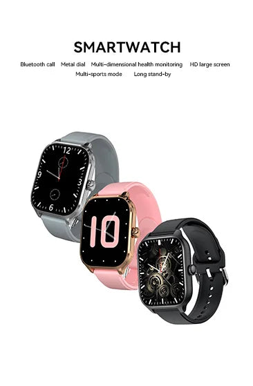 2026 New Bluetooth Call Smart Watch Electronics Smartwatch Digital Fitness Clock Sports Wrist Watches for Man Woman Android iOS