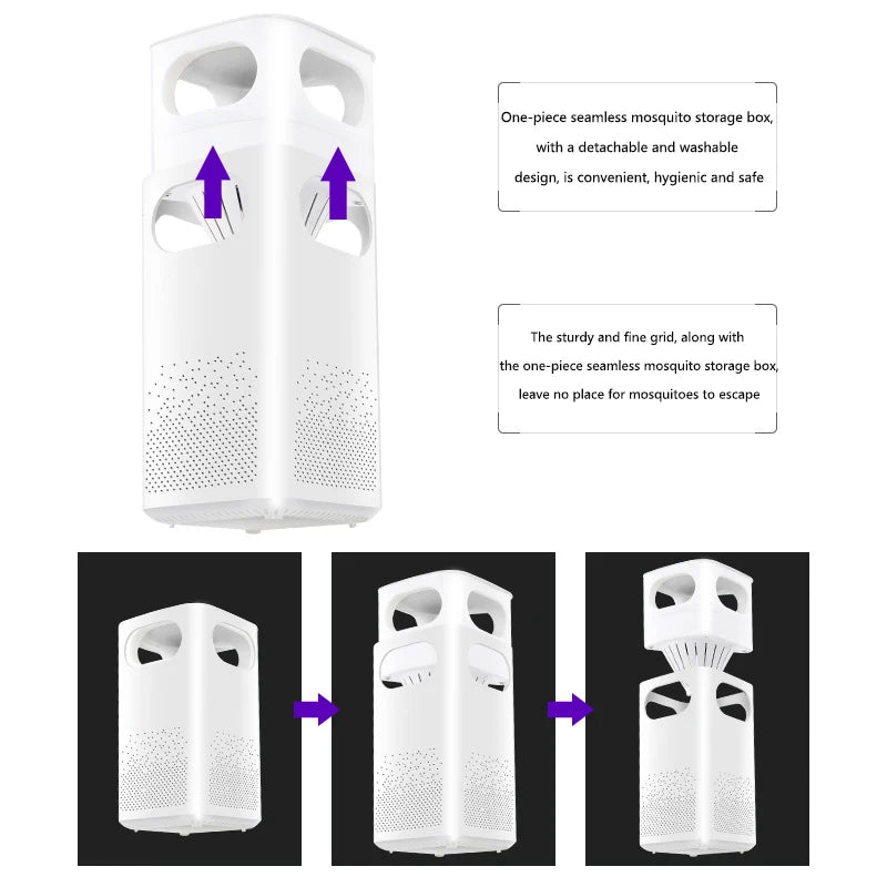 Xiaomi USB Mosquito Killer Lamp Fly Bug Mosquito Repeller Electronic LED Light Control Lamp Small Insect Trap Home Appliances
