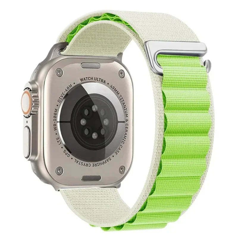 Alpine Strap for Apple Watch Ultra/3 11 10 9 8 7 Band 46mm 49mm 45mm 41mm Nylon Sports Bracelet IWatch 6 5 4 3 SE 44mm 40mm 42mm