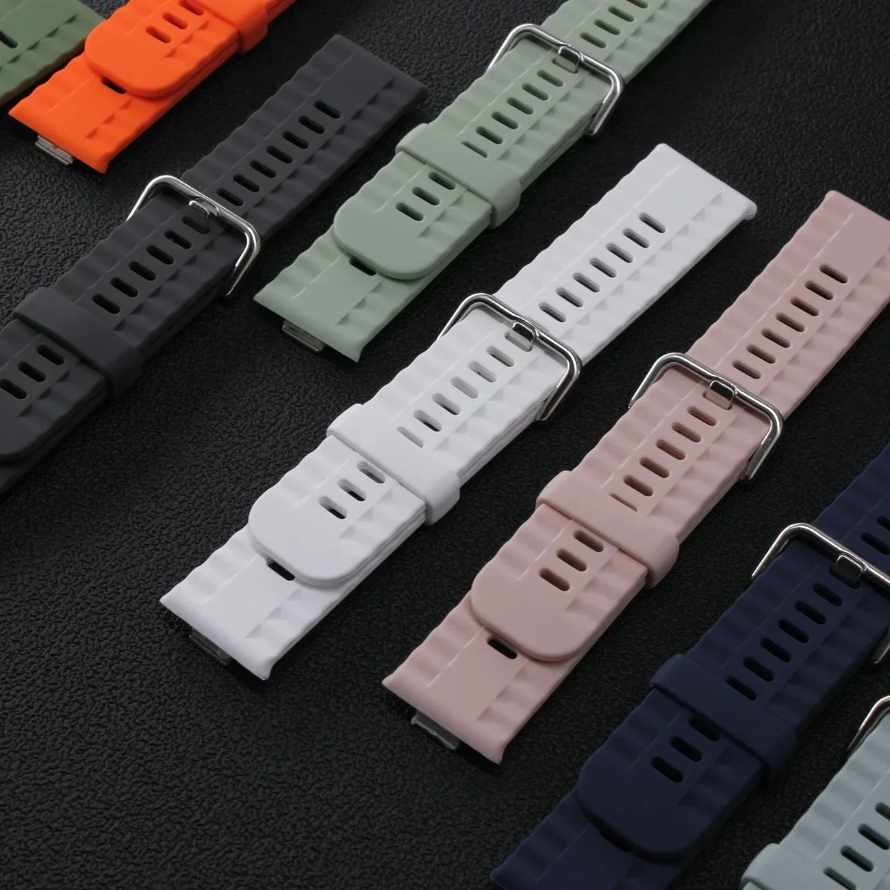 Official Silicone Strap for Huawei Watch 5-4 Pro Smart Wristband for Huawei Watch Fit 5/4/3 Luxury High-end Replacement Bracelet